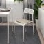IKEA BRÄMÖN БРЕМЕН Подушка на стілець, сіро-бежевий для дому / вулиці, 34x34x1.0 см 30483209 304.832.09