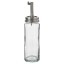 IKEA CITRONHAJ Пляшка для оцту / олії, прозоре скло / нержавіюча сталь, 16 см 20553207 205.532.07