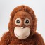 IKEA DJUNGELSKOG ДЙУНГЕЛЬСКОГ Іграшка м’яка, орангутанг 00402808 004.028.08