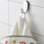 IKEA DRÖMSLOTT Дитячий рушник із капюшоном, візерунок цуценята / білий, 60х125 см 90526376 905.263.76