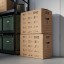 IKEA DUNDERGUBBE Коробка для переїзду, коричневий, 50x31x40 см 10477049 104.770.49