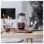 IKEA EGENTLIG ЕГЕНТЛІГ Кава-прес / заварювальний чайник, подвійна стінка / прозоре скло, 0.9 л 90358976 903.589.76