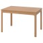 IKEA EKEDALEN ЕКЕДАЛЕН Розсувний стіл, дуб, 120/180x80 cм 70340812 703.408.12