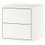 IKEA EKET ЕКЕТ Навісна шафа з 2 шухлядами, білий, 35x35x35 см 69329387 693.293.87