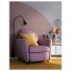 IKEA EKOLSUND ЕКОЛСУНД Крісло розкладне, Gunnared світло-рожевий 59297184 592.971.84