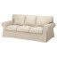 IKEA EKTORP 3-місний диван, Kilanda світло-бежевий 69509010 695.090.10