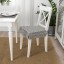 IKEA ELSEBET ЕЛЬСЕБЕТ Подушка на стілець, сірий, 43x42x4.0 см 20410077 204.100.77