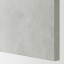 IKEA ENHET ЕНХЕТ Фронтальна панель для шухляди антрацит, імітація бетону, 80x15 см 20457705 204.577.05