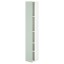 IKEA ENHET ЕНХЕТ Висока шафа 4 полички / дверцята, білий / блідий сіро-зелений, 30x32x180 см 59496876 594.968.76