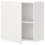 IKEA ENHET ЕНХЕТ Настінна шафа з 1 полицею / дверцятами, білий, 60x32x60 см 09321011 093.210.11