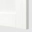 IKEA METOD МЕТОД Навісна шафа з полицею / дверцями, білий Enköping / білий імітація дерева, 80x60 см 39504387 395.043.87