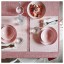 IKEA SVARTSENAP СВАРЦЕНАП Скатертина, рожево-червоний, 145x240 см 50545937 505.459.37