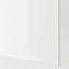 IKEA FÄRVIK ФЕРВІК 4 панелі для рами розсувних дверей, біле скло, 75x236 см 20250333 202.503.33