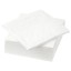 IKEA FANTASTISK ФАНТАСТІК Серветки паперові, білий, 24x24 см 10101273 101.012.73