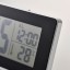 IKEA FILMIS ФІЛЬМІС Годинник / термометр / будильник, низька напруга / чорний, 16,5x9 см 30540827 305.408.27