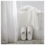 IKEA FINTSEN ФІНСТЕН Килимок для ванної кімнати, білий, 40x60 см 90443705 904.437.05