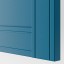 IKEA FLISBERGET ФЛІСБЕРГЕТ Дверцята з петлями, блакитний, 50x229 см 69181084 691.810.84