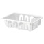 IKEA FLUNDRA ФЛУНДРА Сушарка для посуду, білий 40176950 401.769.50