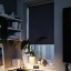IKEA FYRTUR Блокуюча світло рулонна штора, смарт бездротовий / на акумуляторі сірий, 80x195 см 10408206 104.082.06