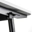 IKEA GLADHÖJDEN Письмовий стіл регульована висота, світло-сірий / антрацит, 100x60 см 20541610 205.416.10