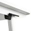 IKEA GLADHÖJDEN Письмовий стіл регульована висота, білий, 100x60 см 30493939 304.939.39