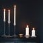 IKEA GLASIG ГЛАСІГ Таця для свічки, прозоре скло, 10x10 см 60259143 602.591.43
