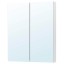 IKEA GODMORGON ГОДМОРГОН Шафа дзеркальна з дверцятами, Дзеркало, 80x14x96 см 10304355 103.043.55