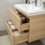IKEA GODMORGON ГОДМОРГОН / ODENSVIK ОДЕНСВІК Меблі для ванної кімнати, набір 4 шт., під білений дуб / змішувач Dalskär, 83 см 29315542 293.155.42