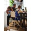 IKEA GRÅVAL ГРОВАЛЬ Дитячий стілець / високий зі стільницею, береза 89336674 893.366.74