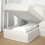 IKEA GRÖNLID ГРЕНЛІД 4-місний диван з козеткою, Inseros білий 89407143 894.071.43