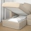 IKEA GRÖNLID ГРЕНЛІД 4-місний диван з козеткою, Sporda натуральний 39408376 394.083.76