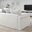 IKEA GRÖNLID ГРЕНЛІД 4-місний диван з козеткою, Inseros білий 49407140 494.071.40
