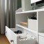 IKEA HAUGA ХАУГА Комбінація для зберігання / під ТВ, білий, 277x46x116 см 99388436 993.884.36