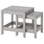 IKEA HAVSTA ХАВСТА Комплект столів, 2 шт., сірий 50414210 504.142.10