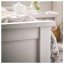 IKEA HEMNES ХЕМНЕС Ліжко односпальне, біла морилка / Leirsund, 90x200 см 49020025 490.200.25