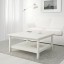 IKEA HEMNES ХЕМНЕС Журнальний столик, біла морилка, 90x90 см 10176287 101.762.87