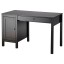 IKEA HEMNES ХЕМНЕС Письмовий стіл, чорно-коричневий, 120x55 cм 40339792 403.397.92