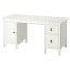IKEA HEMNES ХЕМНЕС Письмовий стіл, біла морилка, 155x65 см 70245725 702.457.25