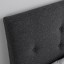 IKEA IDANÄS ІДАНЕС Ліжко двоспальне з оббивкою з шухлядами, Gunnared темно-сірий, 140x200 см 40447169 404.471.69