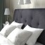 IKEA IDANÄS ІДАНЕС Ліжко двоспальне з оббивкою, Gunnared темно-сірий, 160x200 см 20458941 204.589.41