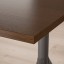 IKEA IDÅSEN ІДОСЕН Письмовий стіл, коричневий / темно-сірий, 120x70 см 49281027 492.810.27