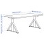 IKEA IDÅSEN ІДОСЕН Письмовий стіл з регулюванням висоти, коричневий / бежевий, 160x80 см 49280966 492.809.66