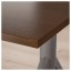 IKEA IDÅSEN ІДОСЕН Письмовий стіл з регулюванням висоти, коричневий / темно-сірий, 160x80 см 39281004 392.810.04