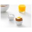 IKEA IKEA 365+ Миска / підставка для яйця, закруглені боки білий, 5 см 40282998 402.829.98