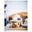 IKEA IKEA 365+ Контейнер для продуктів із кришкою, круглий скло / бамбук, 600 мл 69269091 692.690.91