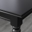 IKEA INGATORP ІНГАТОРП Розсувний стіл, чорний, 155/215x87 см 90222407 902.224.07