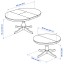 IKEA INGATORP ІНГАТОРП Розсувний стіл, білий, 110/155 см 40217069 402.170.69