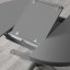 IKEA INGATORP ІНГАТОРП Розсувний стіл, сірий, 110/155 см 90430345 904.303.45