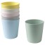 IKEA KALAS КАЛАС Чашка, різні кольори 00461379 004.613.79