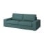 IKEA KIVIK КІВІК Чохол для 3-місного дивана, Kelinge сіро-бірюзовий 80526975 805.269.75